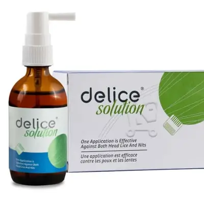 Delice solution for lice//محلول ديليس للقمل 50 مل